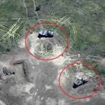 شاهد المدفعية الأوكرانية تدمر راجمات صواريخ روسية بضربة دقيقة