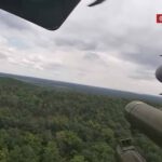شاهد صاروخ أرض-جو يخطئ مروحية هجومية روسية من طراز Ka-52 ببضعة أمتار فقط