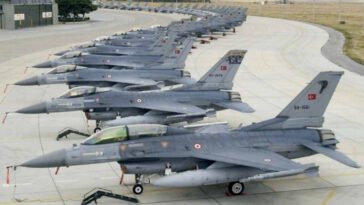 لماذا لا يمكن للقوات الجوية التركية منافسة الجيش المصري: 250 طائرة إف-16 تركية لا يمكنها الإطلاق بعيدا بما فيه الكفاية