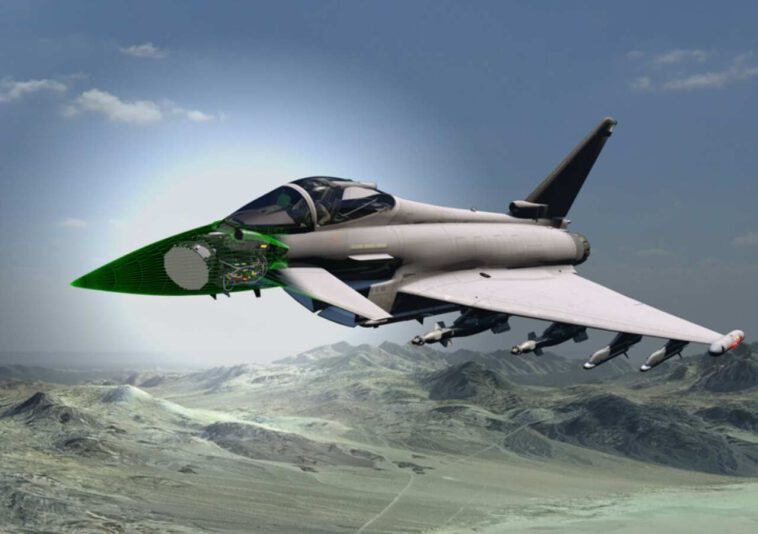 مصر زبون محتمل.. تزويد مقاتلات يوروفايتر تايفون البريطانية بالرادار الجديد ECRS Mk2