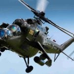 منظومة دفاع جوي محمولة أوكرانية تسقط مروحية هجومية رروسية من طراز Mi-35 (فيديو)