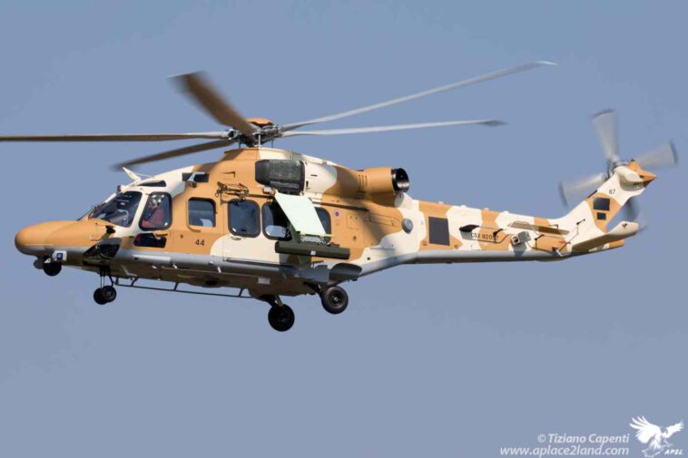 الجيش المصري يسلح مروحياته من طراز AW149 بقاذفات صواريخ