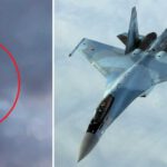 القوات الأوكرانية تُسقط طائرة مقاتلة روسية من طراز Su-35 Flanker-S (فيديو)