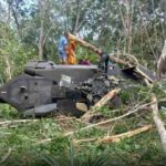 تحطم طائرة هليكوبتر من طراز بلاك هوك تايلاندية
