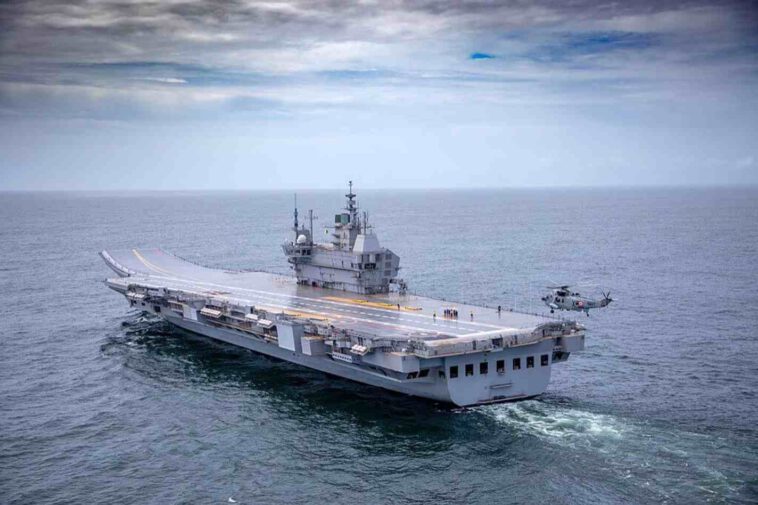 حاملة الطائرات الهندية تستعد لدخول الخدمة العسكرية لردع الصين في المحيط الهندي