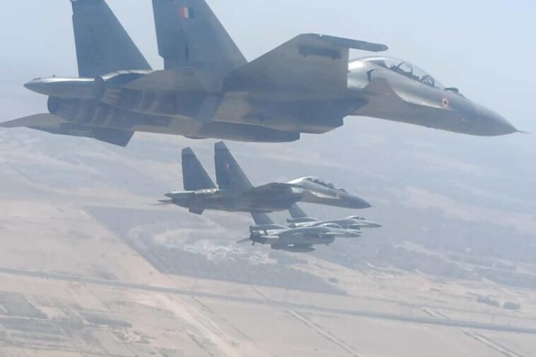 سوخوي-30.. القوات الجوية الهندية تختتم التمرين الجوي المشترك مع القوات الجوية المصرية