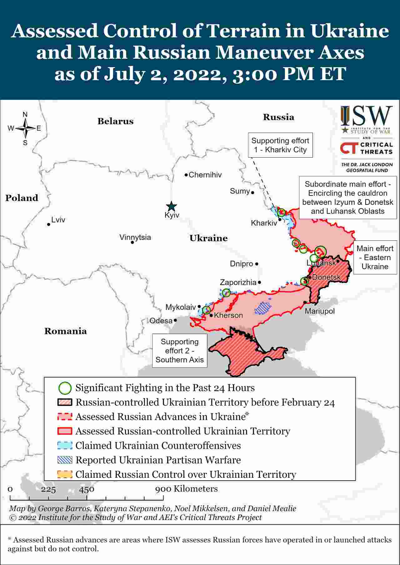 موسكو تحقق سيطرة واسعة في الشرق الأوكراني