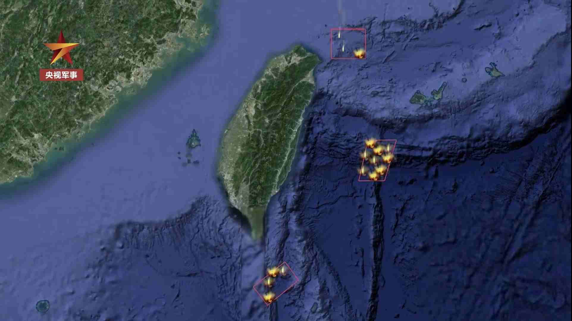 DF-15 يسقط بالقرب من تايوان