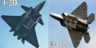 J-20 الصينية تتحدى F-22 رابتور الأمريكية! هل ستتغلب السرعة والتخفي على المدى والرادار في حرب محتملة بين المقاتلتين من الجيل الخامس؟