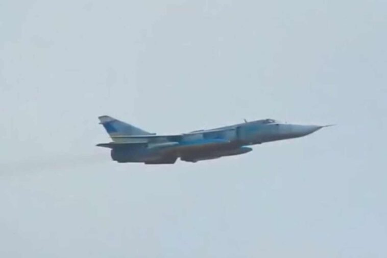 أوكرانيا تنشر طائرات Su-24 بصواريخ موجهة حديثة