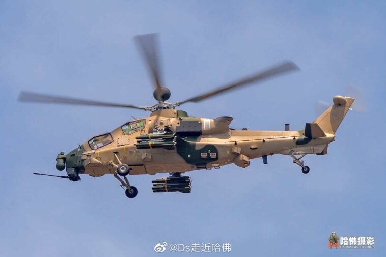 صورة جديدة والأكثر وضوحًا حتى الآن للطائرة المروحية الهجومية الصينية المتقدمة Z-10ME