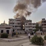 سقوط مروحية عسكرية سورية فوق مدينة حماة ومقتل طاقمها بالكامل