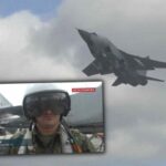 شاهد طائرة مقاتلة روسية من طراز MiG-31BM تسقط Su-24 أوكرانية بصاروخ جو-جو متطور - وزارة الدفاع الروسية