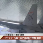 أخيرًا، الصين تشغل الطائرة المقاتلة البحرية J-15 "القرش الطائر" بمحركات محلية