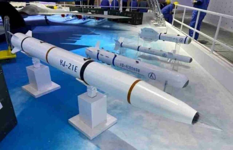 الصين تكشف عن صاروخ مضاد للسفن فرط صوتي من طراز "YJ-21" قادر على إغراق حاملات الطائرات