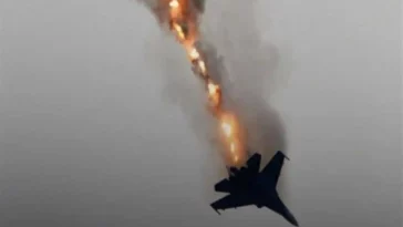 سُقوط طائرة مُقاتلة مصرية