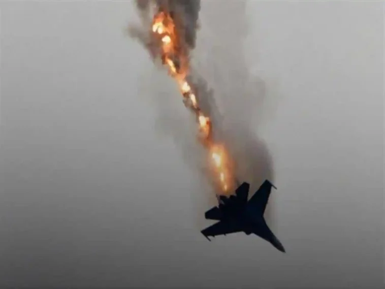 سُقوط طائرة مُقاتلة مصرية