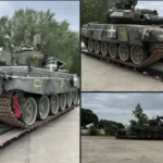 رصد دبابة روسية من طراز T-90 في الولايات المتحدة