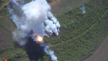 تدمير منظومة "بوك" روسية بواسطة صاروخ هيمارس