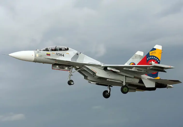 تحطم طائرة مقاتلة من طراز Su-30MK2 في فنزويلا