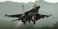 تحطم مقاتلة KF-16 كورية جنوبية