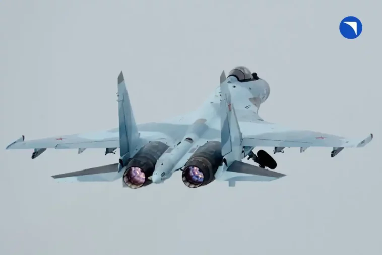 المقاتلة الروسية Su-35S. تويتر