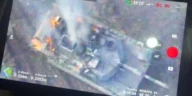 تدمير أول دبابة أبرامز أمريكية الصنع في أوكرانيا