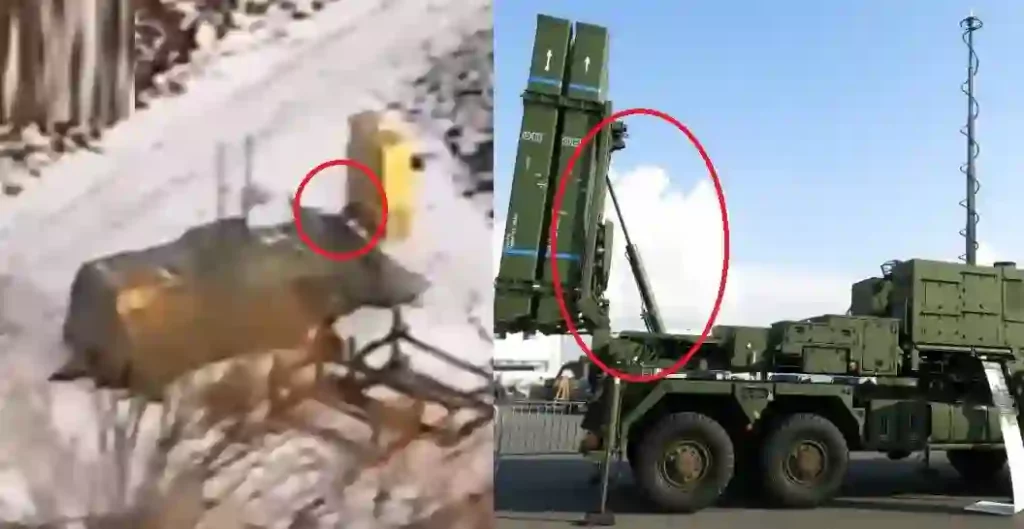 مقارنة بين نموذج حقيقي وغير حقيقي لنظام الدفاع الجوي Iris-T الأوكراني